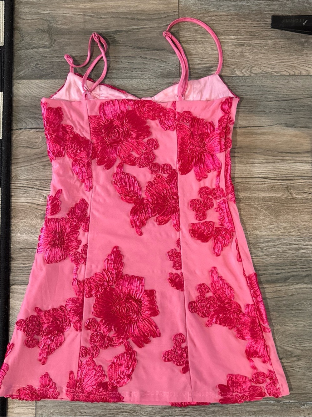 Peppermayo Alivia Pink Floral Mini Dress - Picture 8 of 8